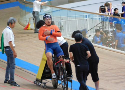 【男子1kmタイムトライアル決勝★横溝貫太 3年生】